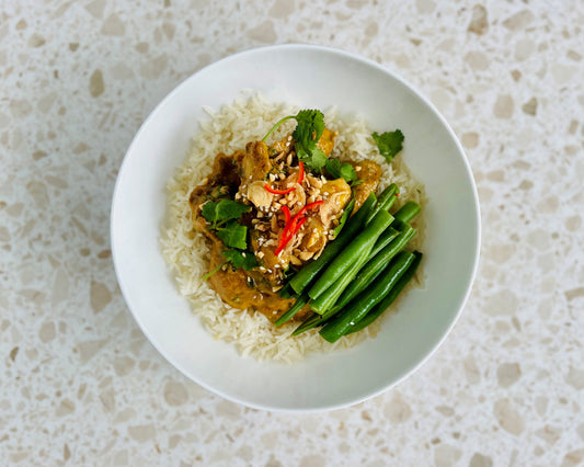 Satay Chicken with Rice | Naturally GF 450-500g