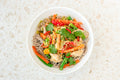 soy braised chicken soba noodles